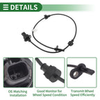 ABS Wheel Speed Sensor No. 57450TBTH01 for Honda Crider (2019)