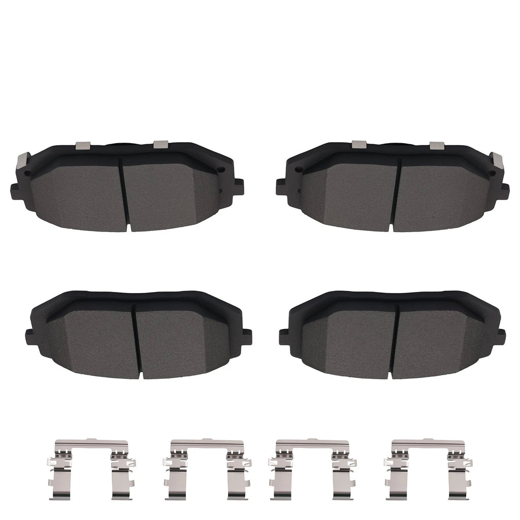 4pcs Front Brake Pads Set for Kia EV6, Hyundai Tucson, Ioniq 5 (2022–2023) D2398