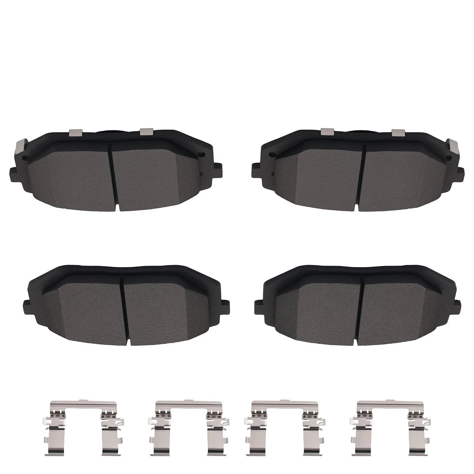 4pcs Front Brake Pads Set for Kia EV6, Hyundai Tucson, Ioniq 5 (2022–2023) D2398