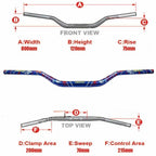 1 1/8" Handlebar Fat Bars for KTM EXC EXCF XC XCF XCW XCFW (2000–2023)
