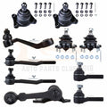 Set of 10 Front Tie Rods Ball Joints Pitman Arm for Toyota Pickup 4WD (1992–1995)