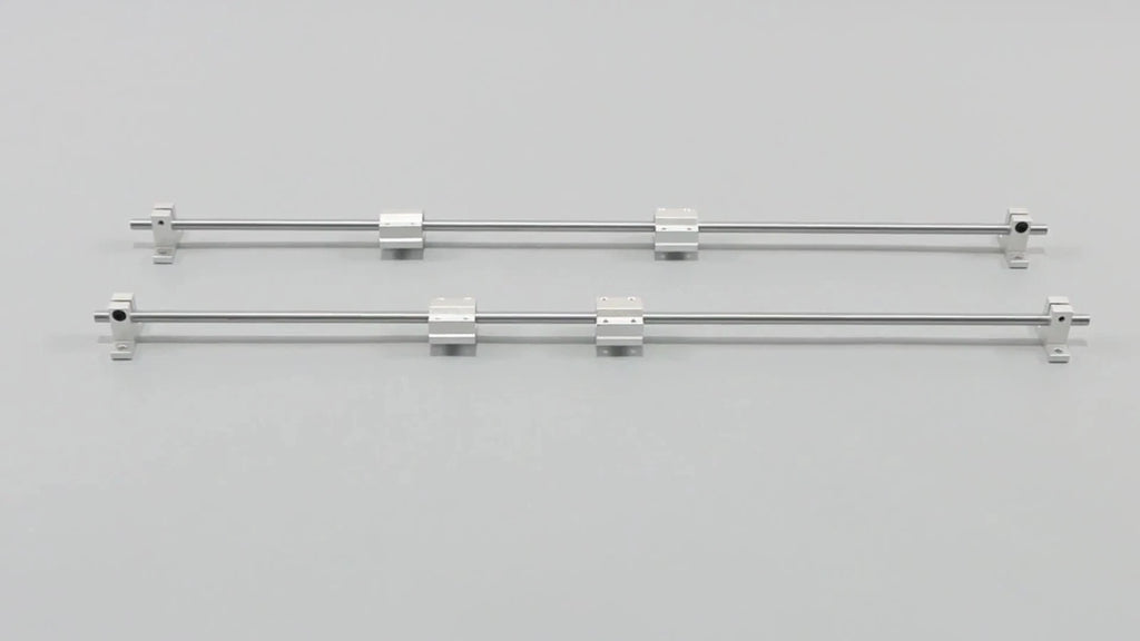 2Pcs Linear Motion Rail Shaft Slide Guide for Universal Applications
