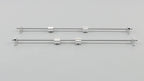 2Pcs Linear Motion Rail Shaft Slide Guide for Universal Applications