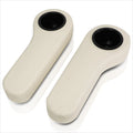 Tan Vinyl Rear Seat Arm Rest with Cup Holder for EZGO/Club Car/Yamaha Golf Carts