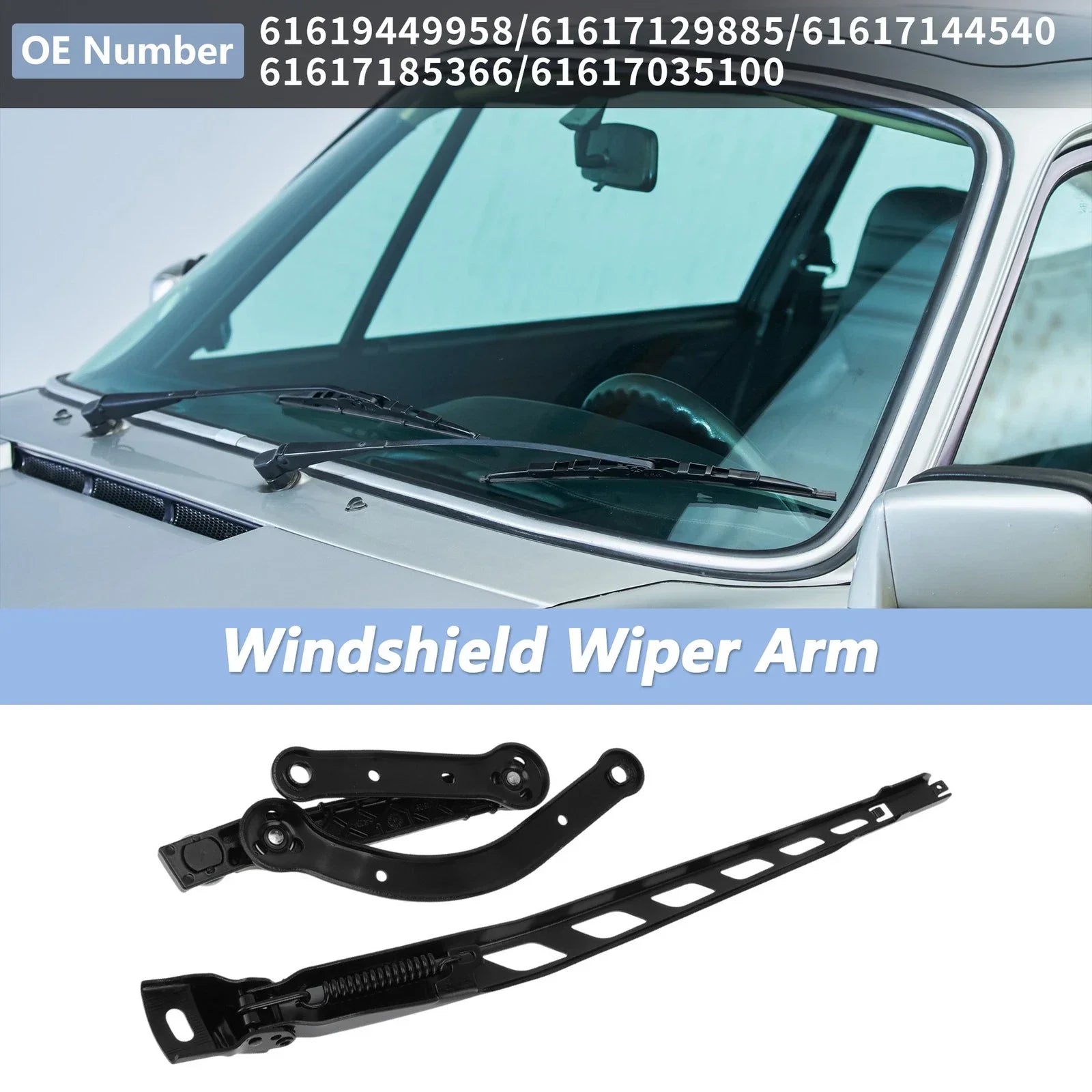 Front Right Windshield Wiper Arm for BMW 5/6 Series (2004-2010)