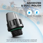Oil Filler Plug Cover Cap with Seal for Yamaha Blaster TW200 (1998–2009)