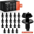 20Pcs Nylon Battery Cover Pin Retainer Clip for Ford Mustang (2015–2020)