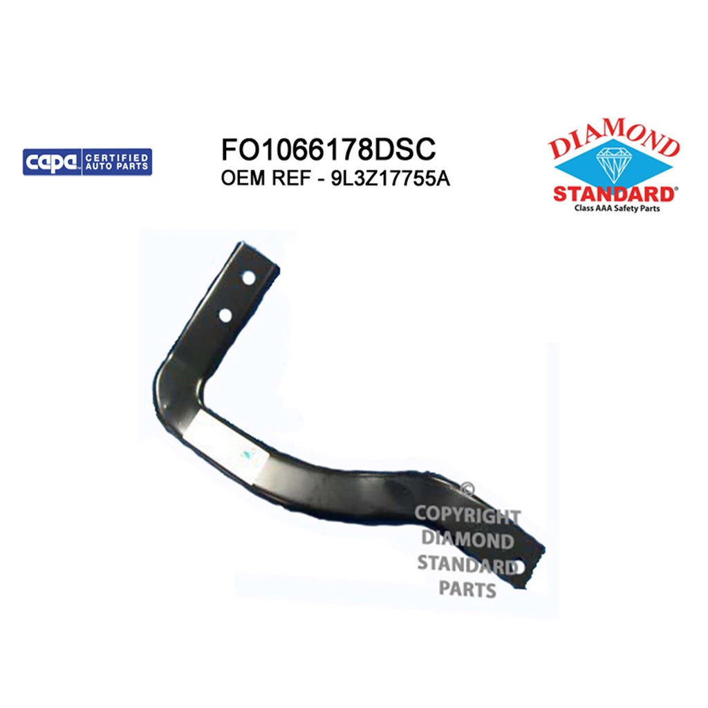 Replacement Front Driver Side Outer Bumper Mounting Bracket for Toyota (2005–2015)
