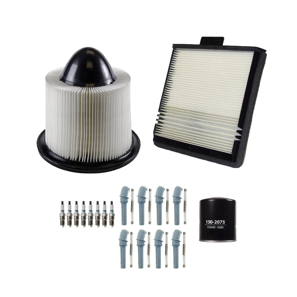 Tune Up Kit with NGK 8 Spark Plugs & Boot Kit for Ford Expedition F-250 Navigator (1997–2023)