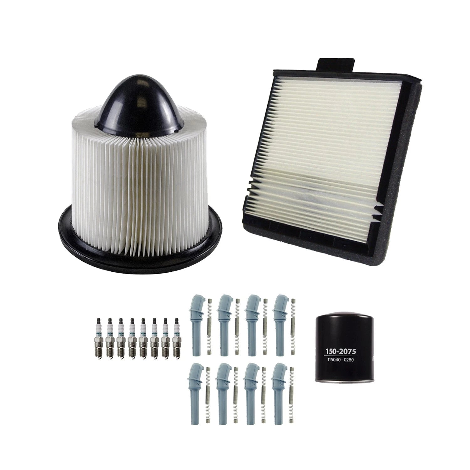 Tune Up Kit with NGK 8 Spark Plugs & Boot Kit for Ford Expedition F-250 Navigator (1997–2023)