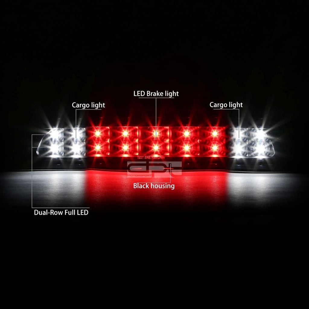 2X Black LED Third Tail Brake Light for Tundra (2007–2018)