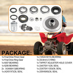 Rear Diff Ring & Pinion Gear Bearing Kit for Honda Rancher 350 (2000–2006)