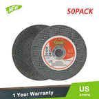 50 Pack Cut Off Wheels 4" x 1/16" x 5/8" Metal Stainless Steel