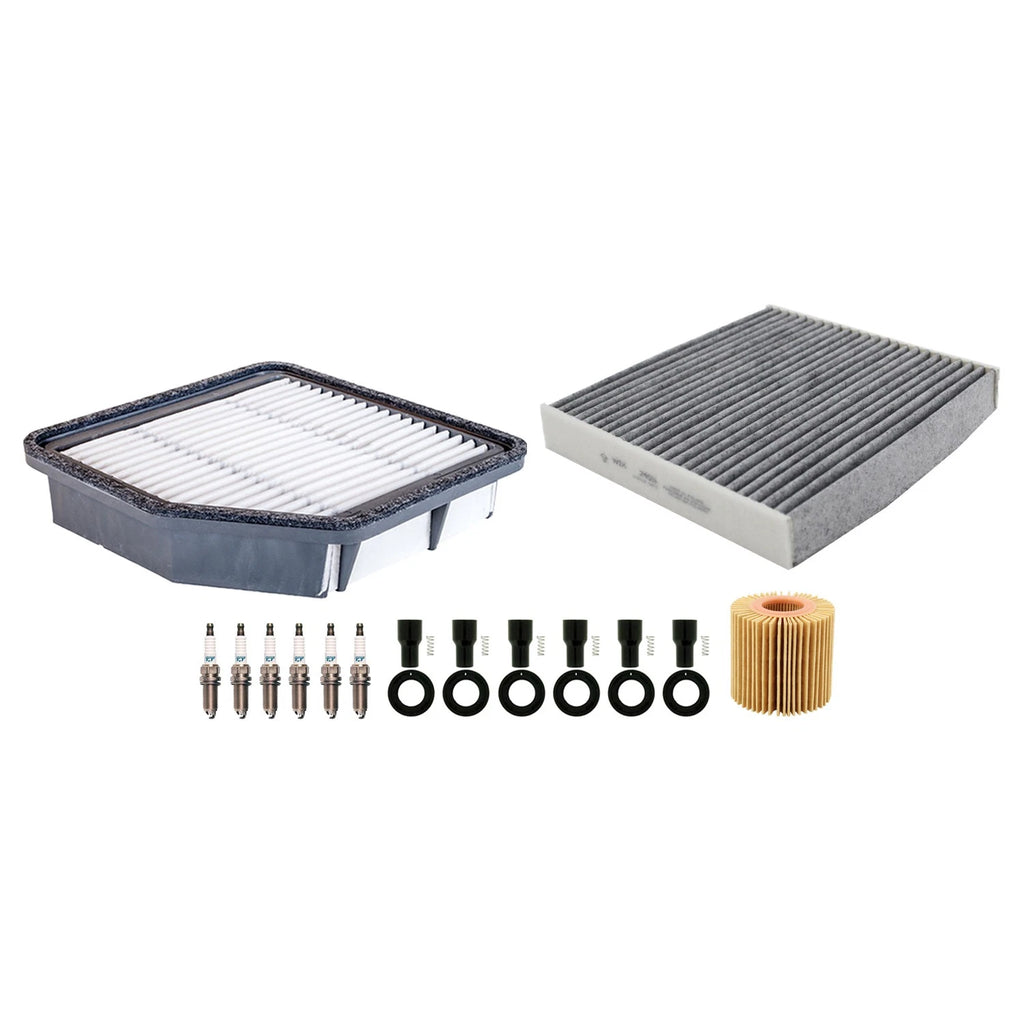 Tune Up Kit with 6 NGK Spark Plugs & Boots for Lexus IS250 (2007)