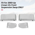 Suspension Swap Bracket Kit for Ford F100 Crown Vic