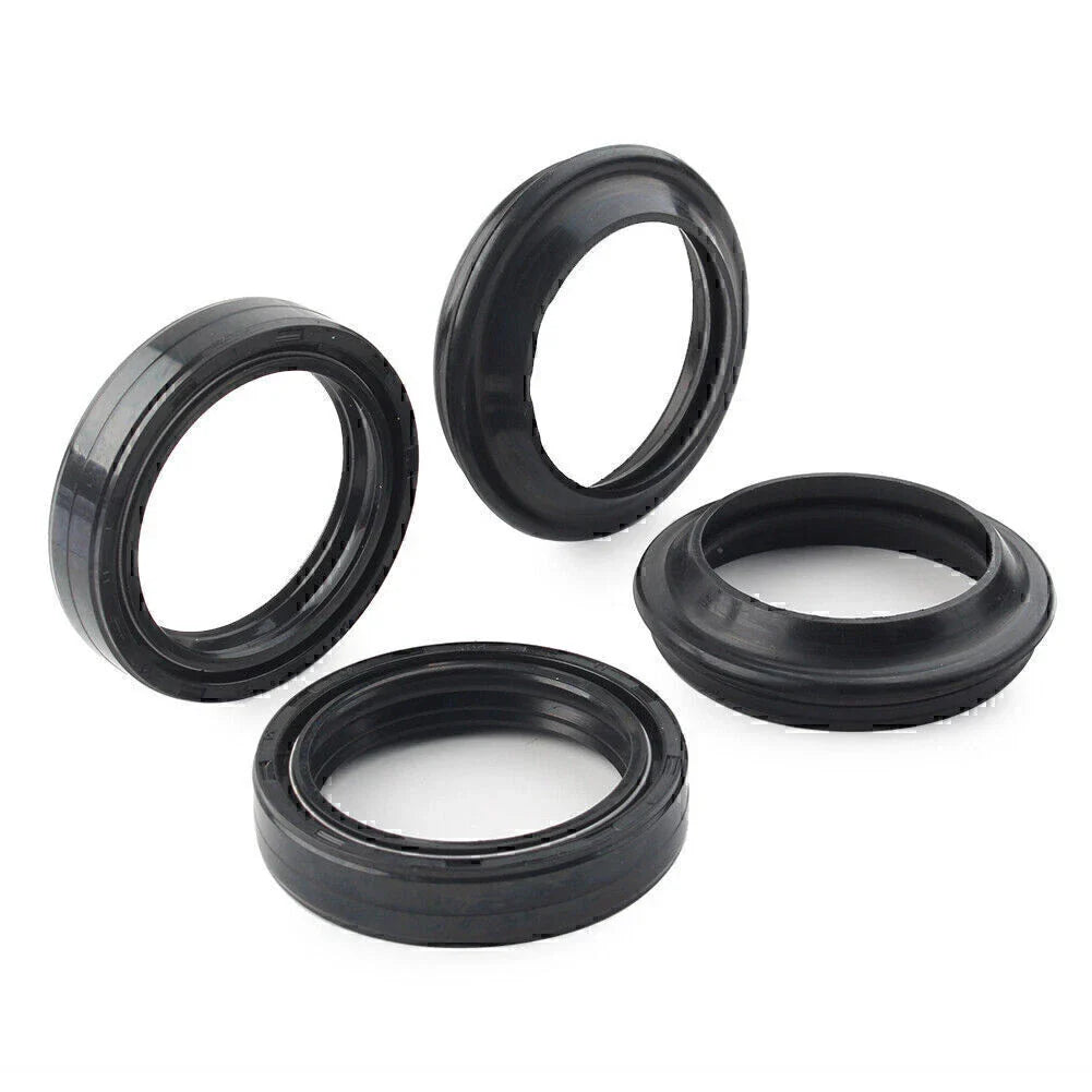 4 Pcs 45X57 MM Motorcycle Front Fork Damper Shock Absorber Oil Seal