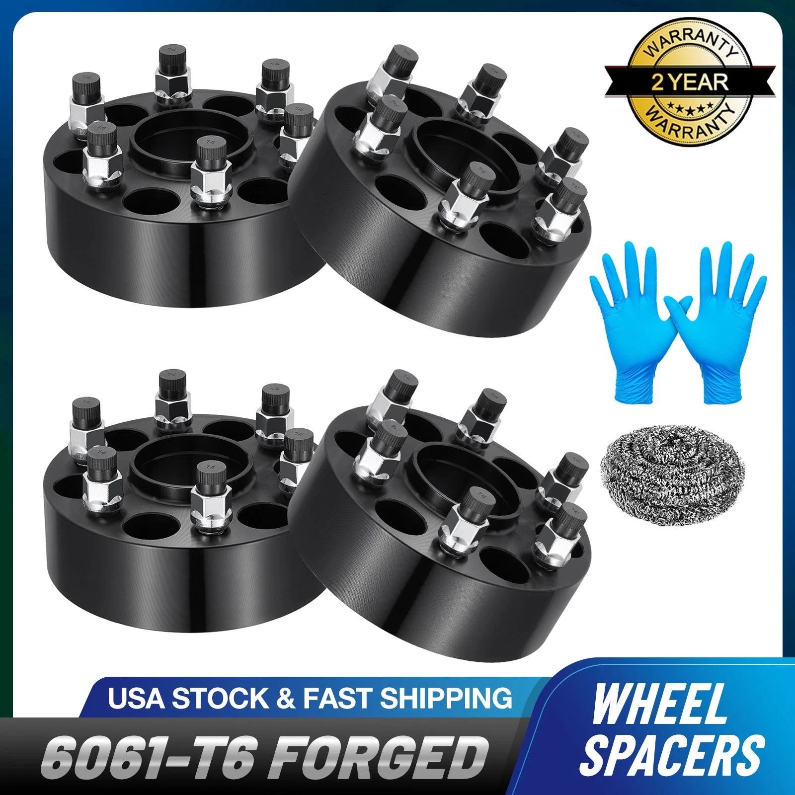 Set of 4 Hub Centric Wheel Spacers for Chevrolet Traverse (2018–2023)
