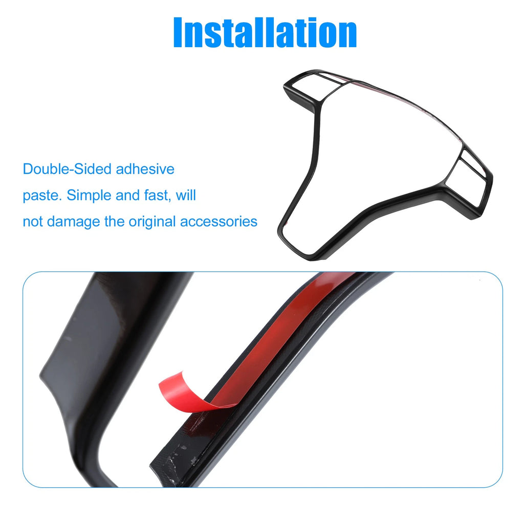 Steering Wheel Cover for Mercedes Benz A B C (Plastic Trim Replacement)