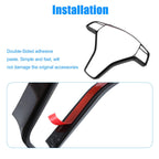 Steering Wheel Cover for Mercedes Benz A B C (Plastic Trim Replacement)