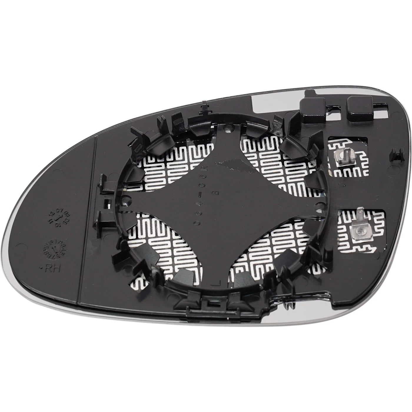 Left Side Heated Mirror Glass for VW Jetta Passat Rabbit (2005-2010)