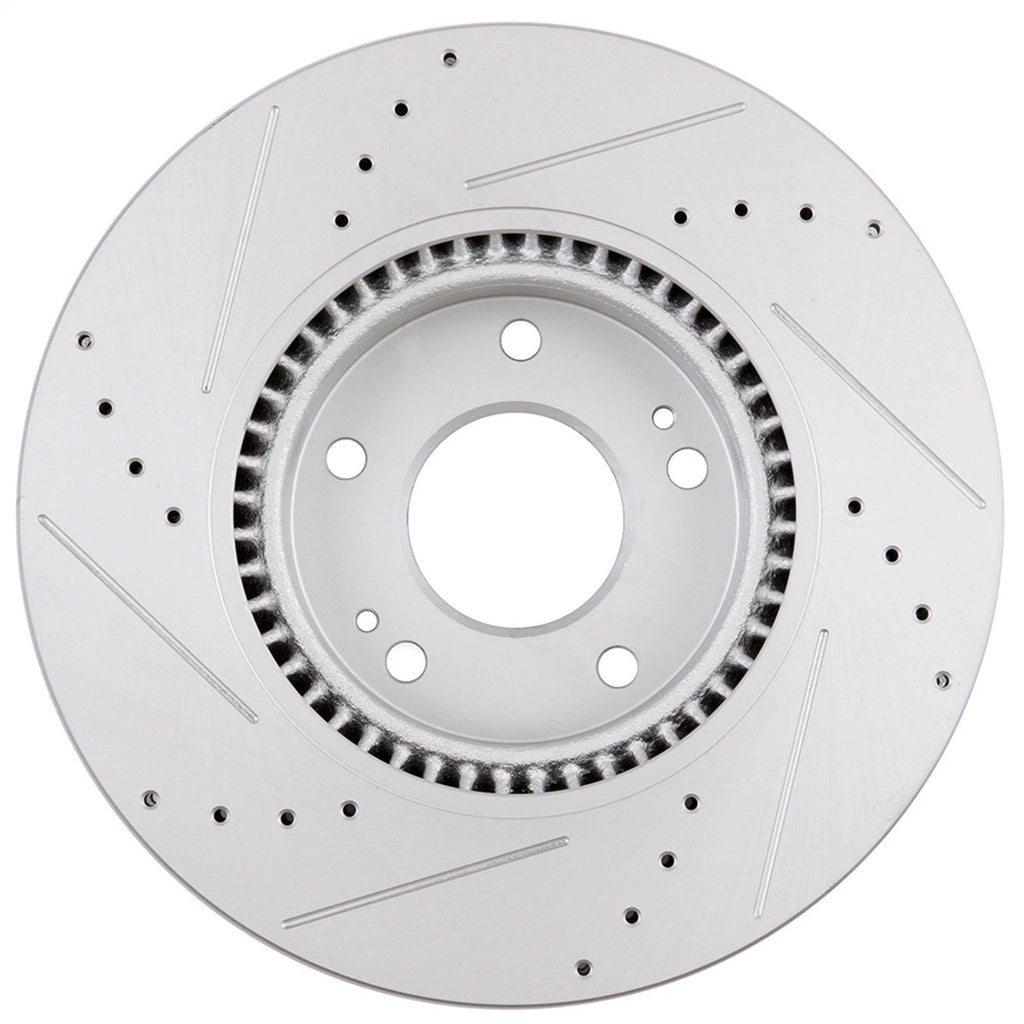 Front Brake Rotors & Ceramic Pads for Hyundai Sonata (2009–2010) Drilled Slotted