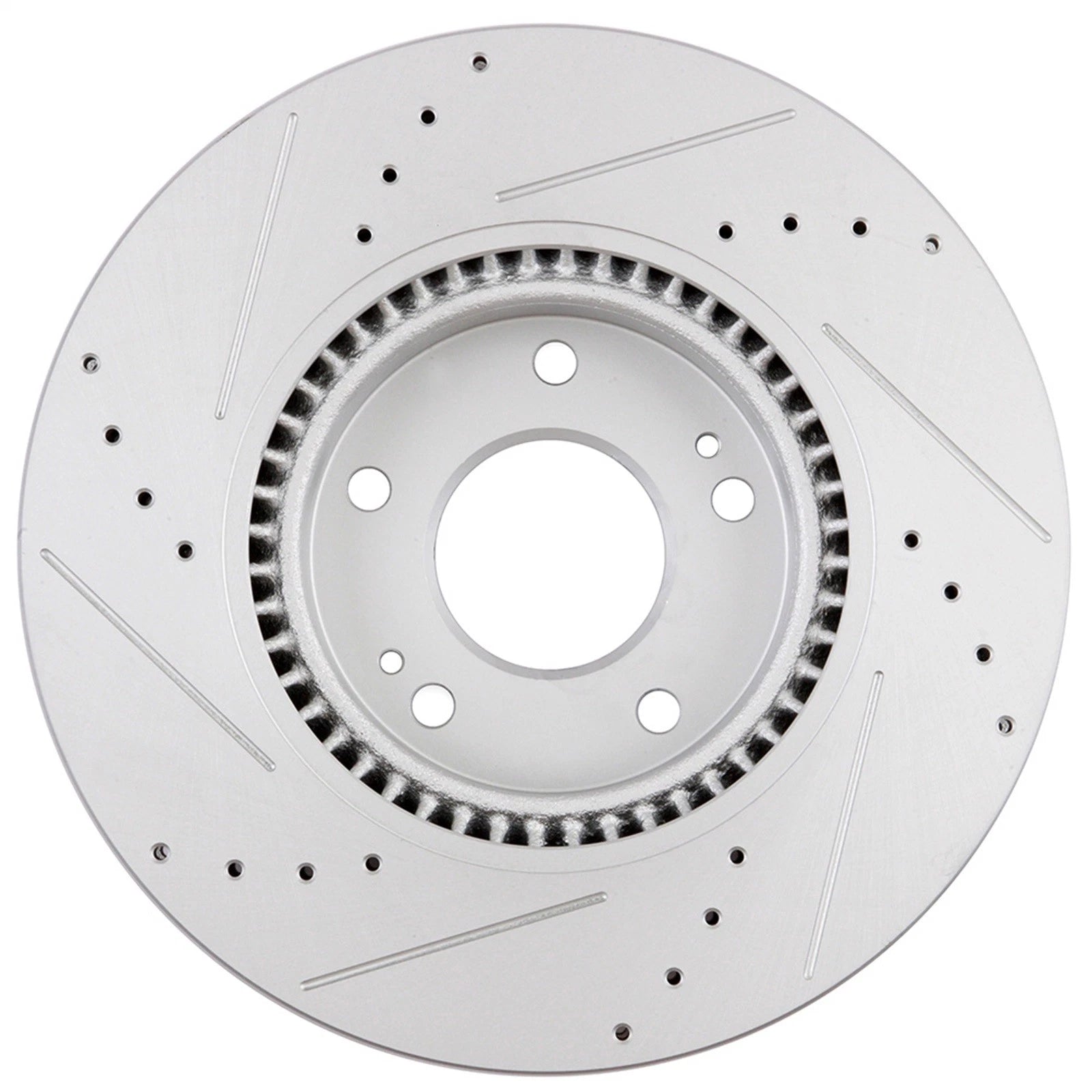 Front Brake Rotors & Ceramic Pads for Hyundai Sonata (2009–2010) Drilled Slotted
