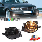 2X Smoke Fog Lights for BMW E90 323i 325i 328i 330i 335i (2006–2008)
