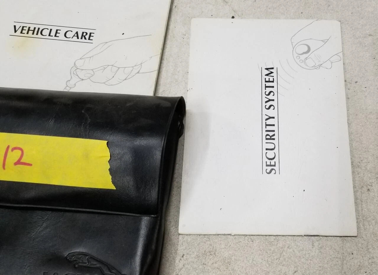 Owner Manual Handbook for Jaguar XJ12 (1996)
