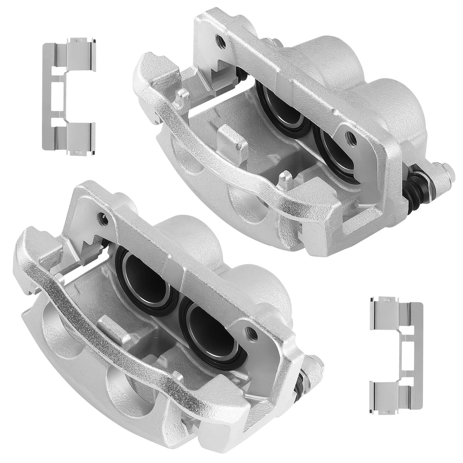 Set of 2 Front Disc Brake Calipers for Ford F-150 Lincoln Mark LT (2005–2008)