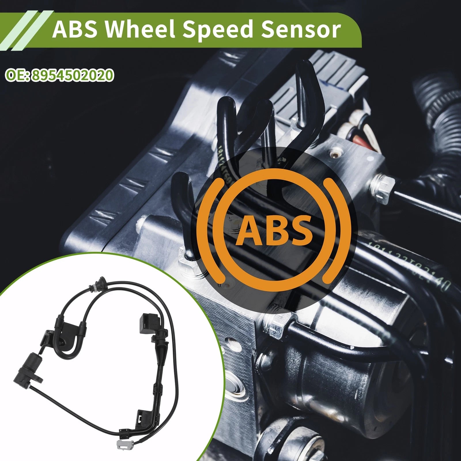 ABS Wheel Speed Sensor No. 8954502020 for Toyota Corolla (1996–2001)