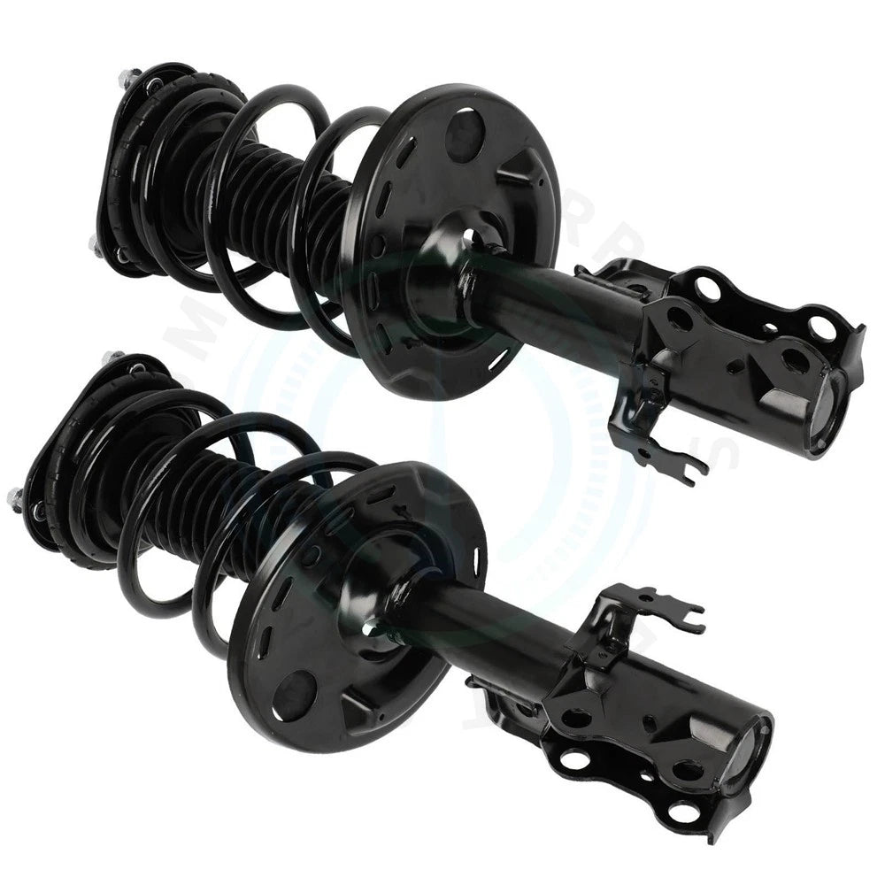 2X Front Complete Struts Shocks w/Coil Springs for Toyota Prius V (2012–2016)