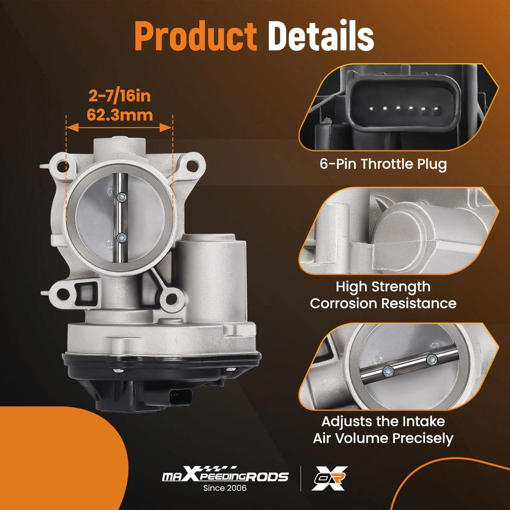 Throttle Body for Ford Focus (2003-2008, 2011-2012)