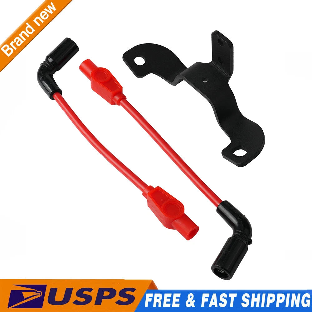 Coil Ignition Relocation Kit for Harley Davidson Sportster (2007–2022) Red Wires