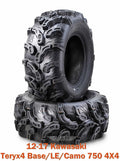 Set of 4 Front Tires 26x9-12 for Kawasaki Teryx4 (2012–2017) Super Mud