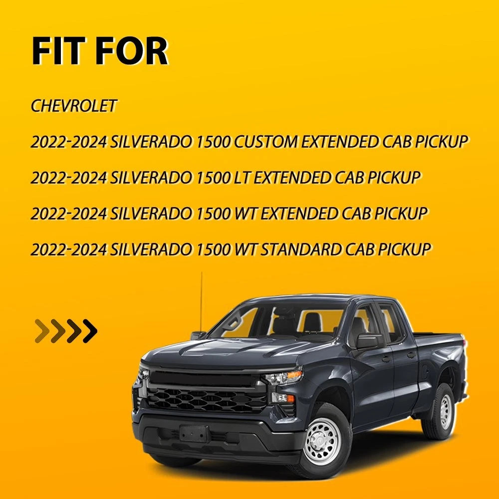 License Plate Bracket Front for Chevrolet Silverado 1500 (2022–2024) GM1068255