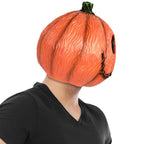 Halloween Scary Pumpkin Latex Mask for Cosplay Costume Party
