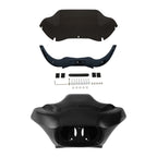 Unpainted Inner Outer Fairings & Windshield Trims for Harley Road Glide (1998–2013)