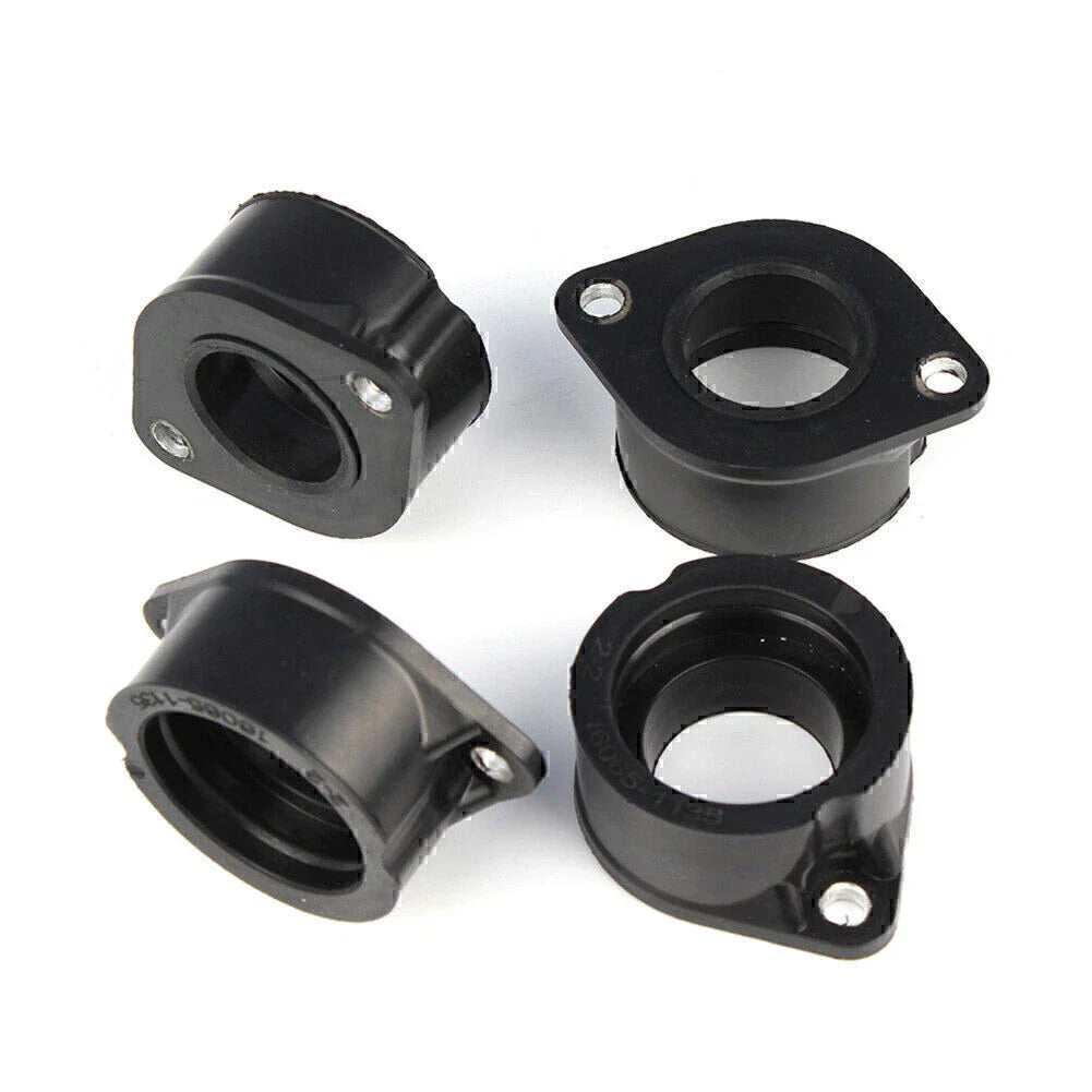 4x Carburetor Intake Manifold Boots for Kawasaki KZ1000K KZ1000M (1981-1982)