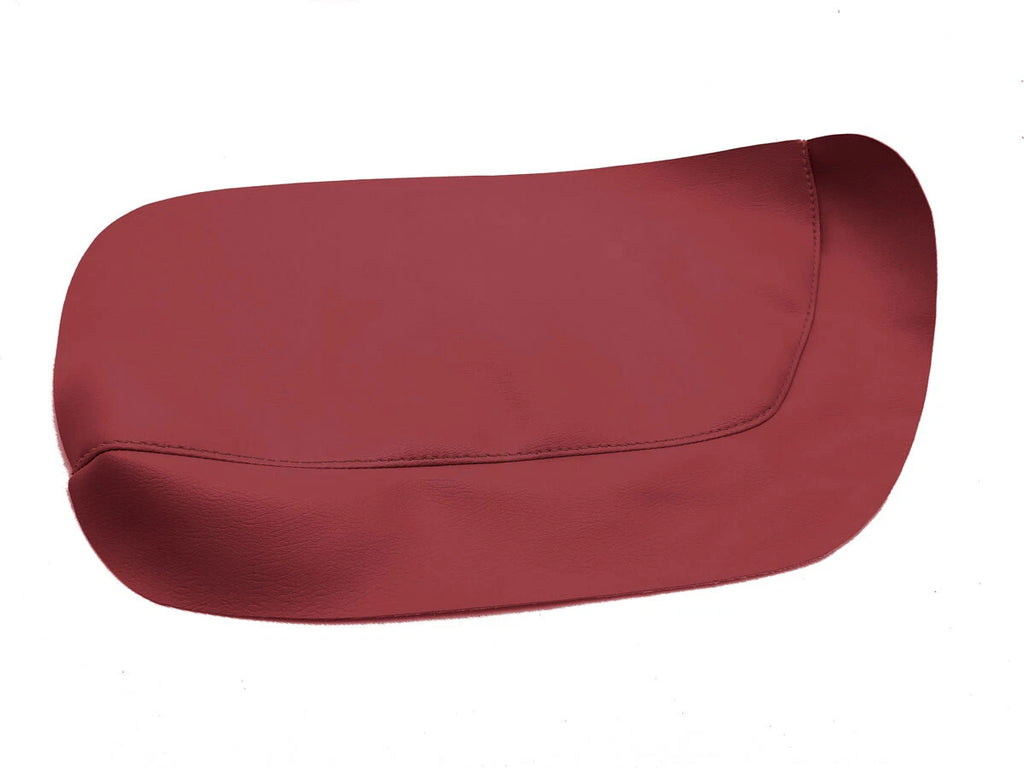 Center Console Armrest Cover for Toyota Camry (2018–2024) - Red Leather