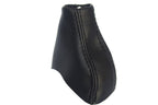 Manual Shift Boot Cover for Volvo XC90 (2003–2014) Black Leather Synthetic