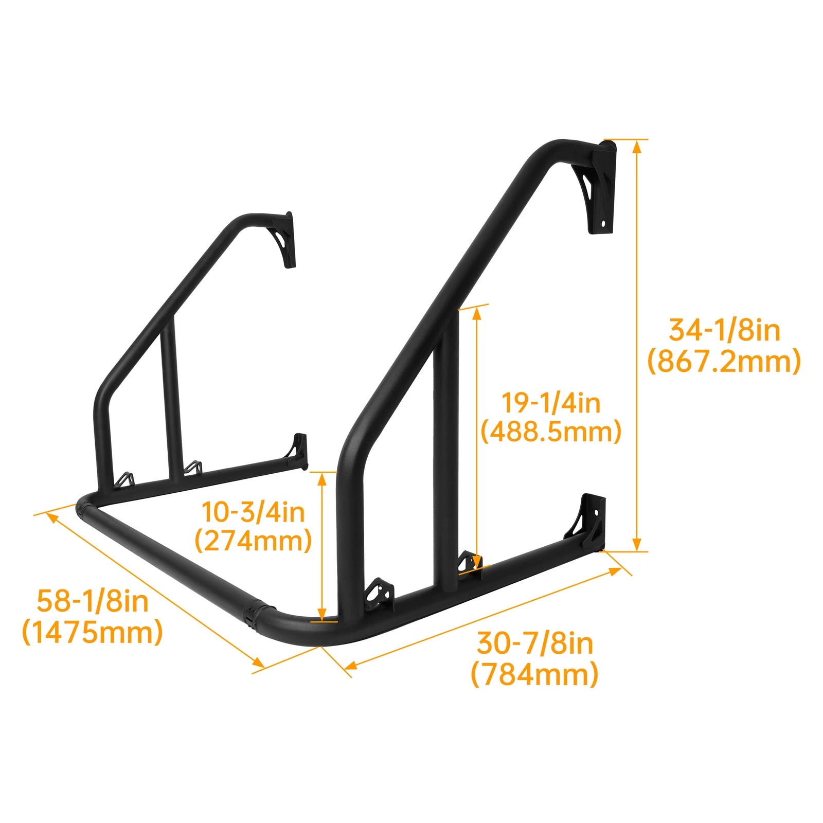 Rear Sport Accessory Bar for Polaris Ranger XP 570/900/1000 (2015–2023)