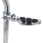 Chrome Highway Stiletto Flat FootPeg Clamp Kit for Honda GoldWing GL180