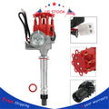 Ignition Distributor with Cap & Rotor for Chevy SBC BBC V8 (283–454)