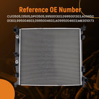 Crossflow Radiator for Mercedes GLE450 2019 (MB3010173, A0995004603)