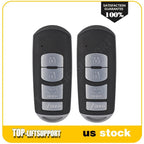 2 Keyless Entry Remotes for Toyota Yaris iA (2017–2019)