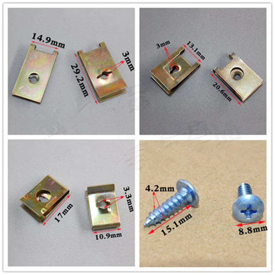 Body Door Panel Trim Fasteners