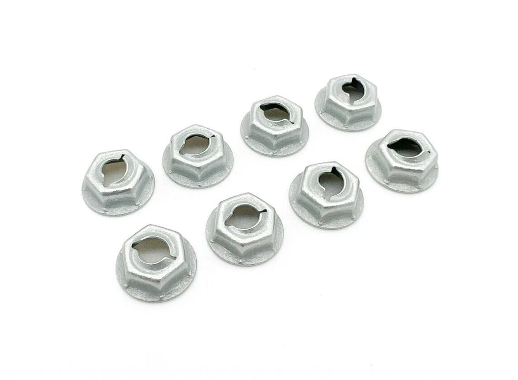 3 Badge Emblem Body Mounting Speed Nuts Replacement for GM Models (1968–1990)