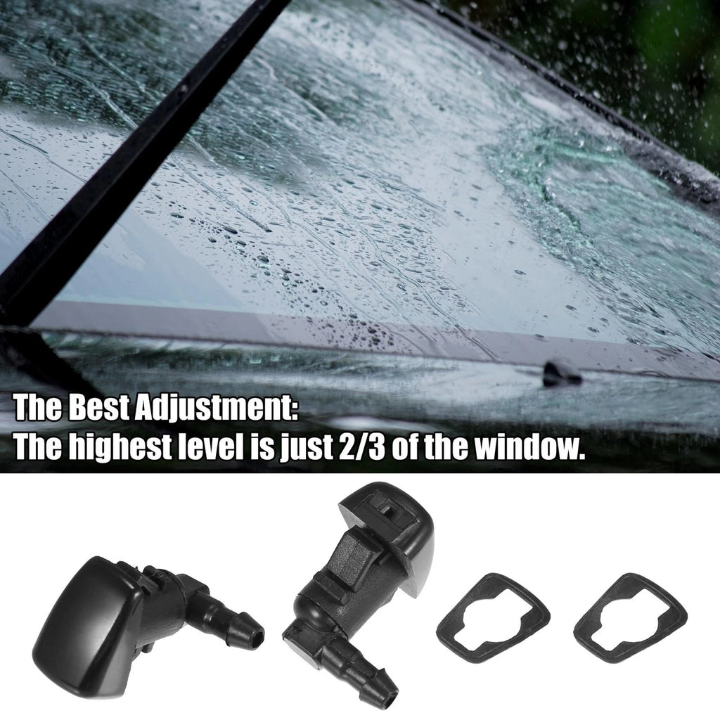 5X Front Windshield Washer Nozzle Kit 85381-04030 for Toyota Tacoma (2000–2004)