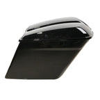 5" Glossy Black Stretched Extended Saddlebags for Harley Touring (2014–2024)