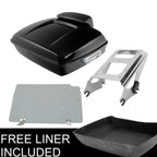 Chopped Trunk Pad Rack Plate for Harley Touring Electra Road Glide (2009–2013)